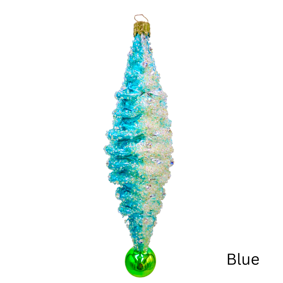 2024 Heartfully Yours Crystal Cone ornaments 
