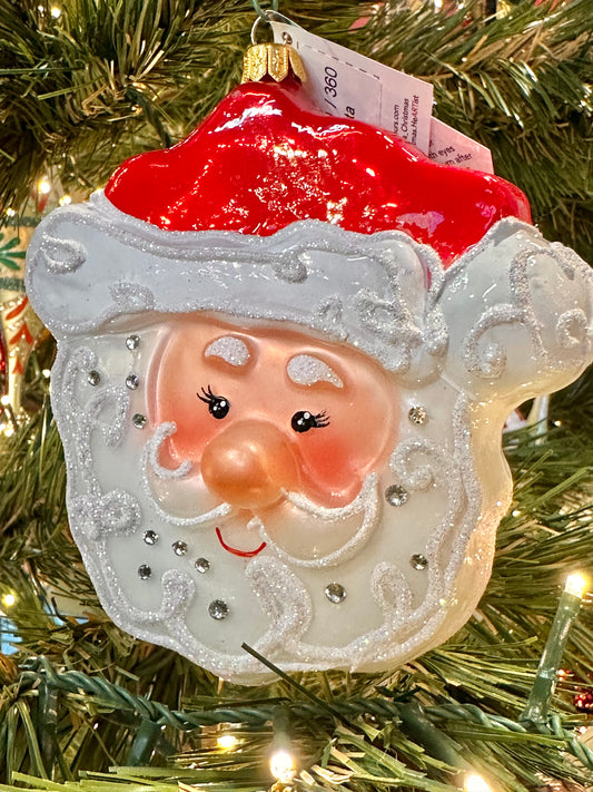 Cookie Santa Ornament