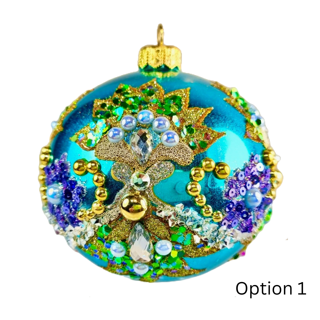 2024 Heartfully Yours Winter Tapestry Ornament