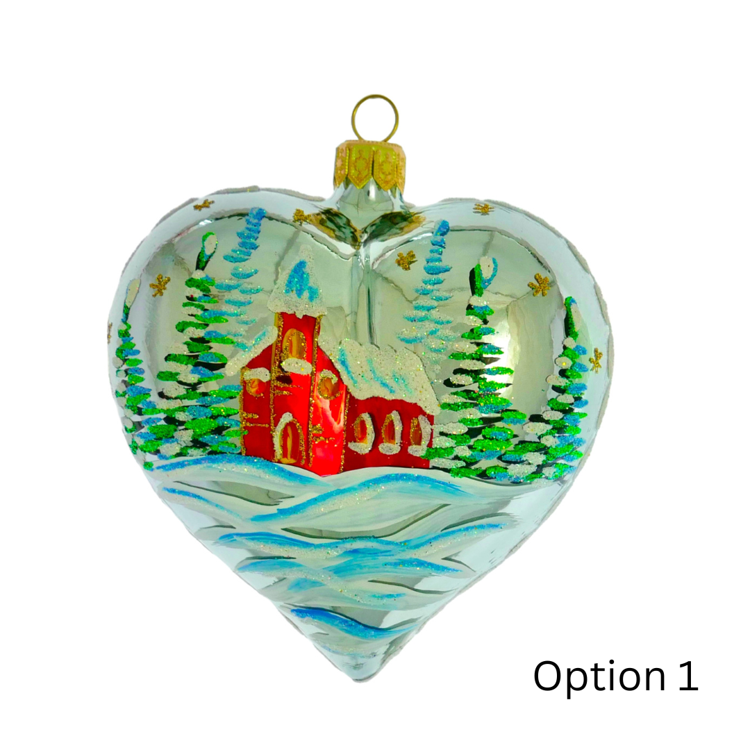 2024 Heartfully Yours Country Heart Christmas ornament 
