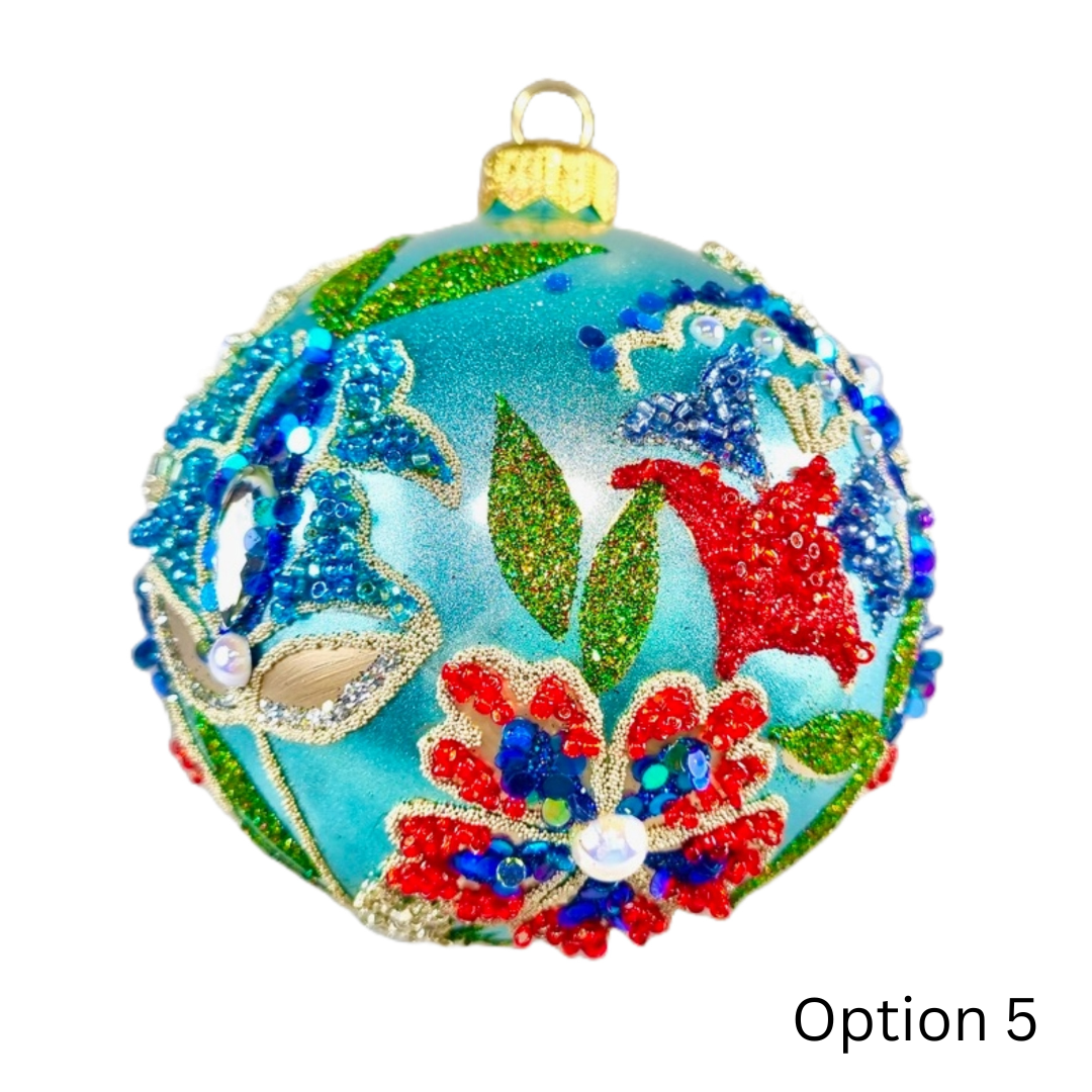 2024 Heartfully Yours Winter Tapestry Ornament