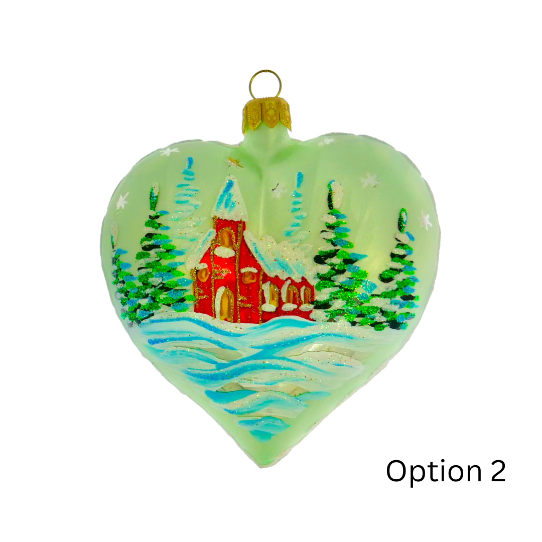 2024 Heartfully Yours Country Heart Christmas ornament 