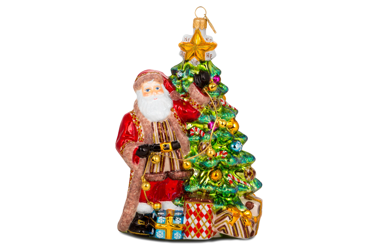 Huras Family Collectible Santa's Final Touches Ornament Christmas
