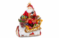 Huras Family Poland Santa Has Landed glass Christmas ornament