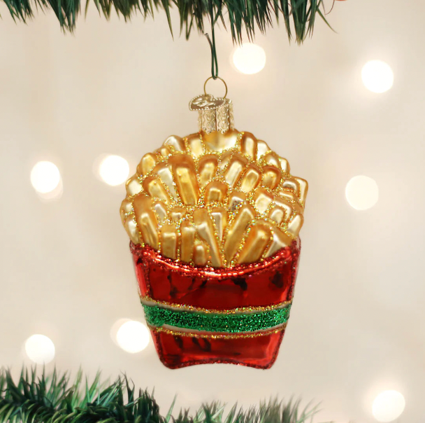 Old World Christmas French Fries Ornament