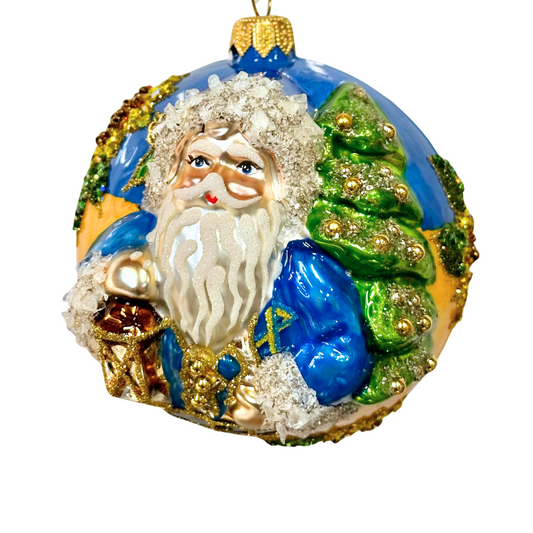 Heartfully Yours Ukrainian St. Nick Christmas Ornament 