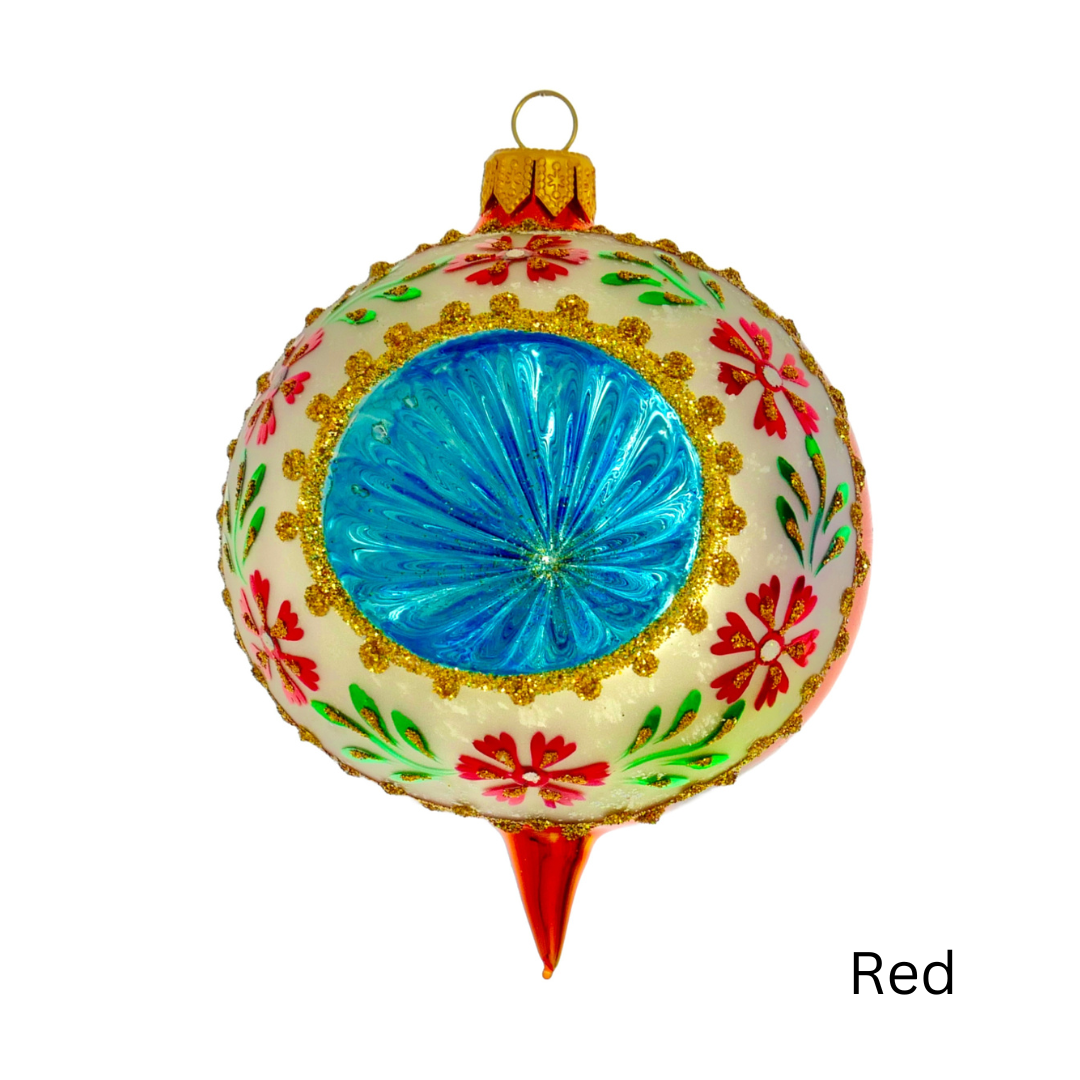 2024 Heartfully Yours Bright Woodsong Christmas ornament red