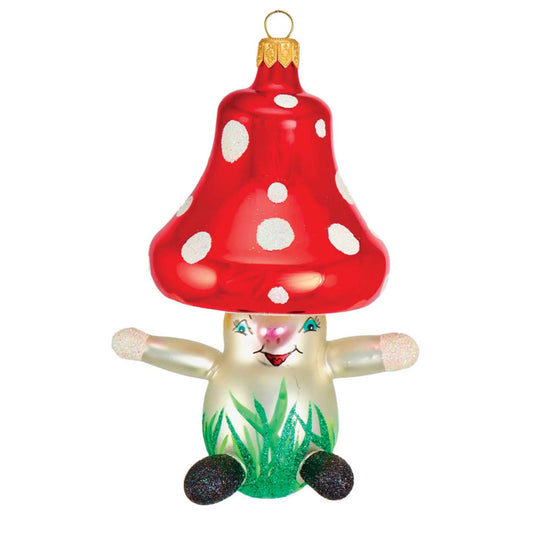 2023 Heartfully Yours Merry Mushroom Christmas ornament Christopher Radko  