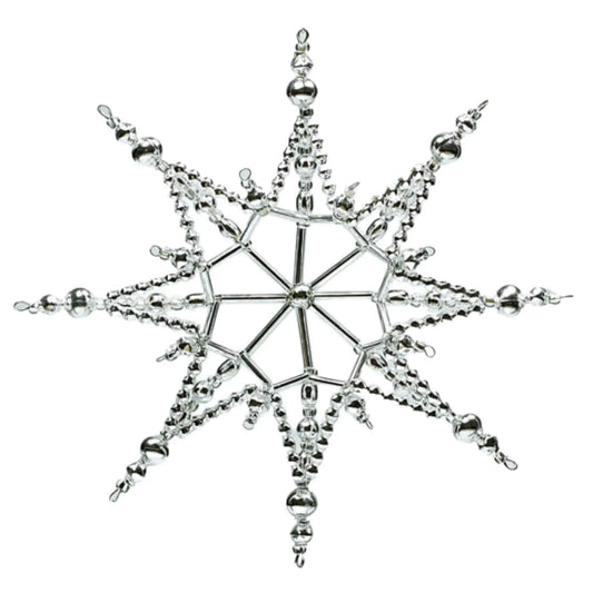 Winter Stars Ornament Christopher Radko- Heartfully Yours 2023