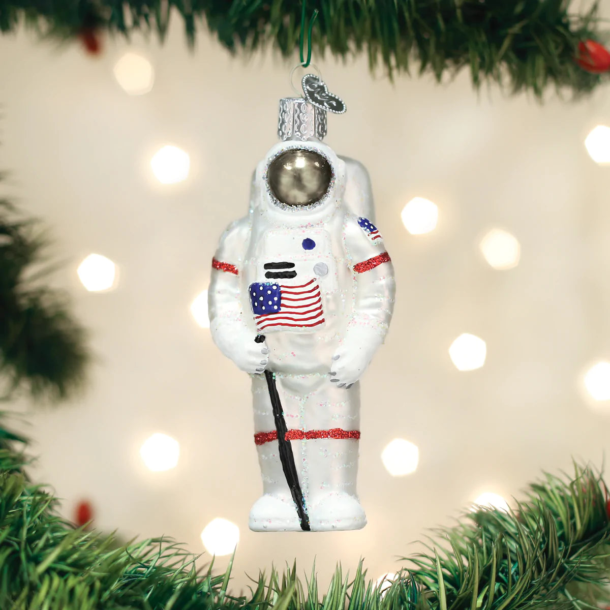 Merry Avenue Astronaut Old World Christmas ornament 