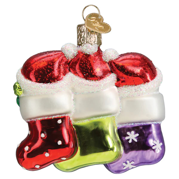 Snow Family of 3 Ornament