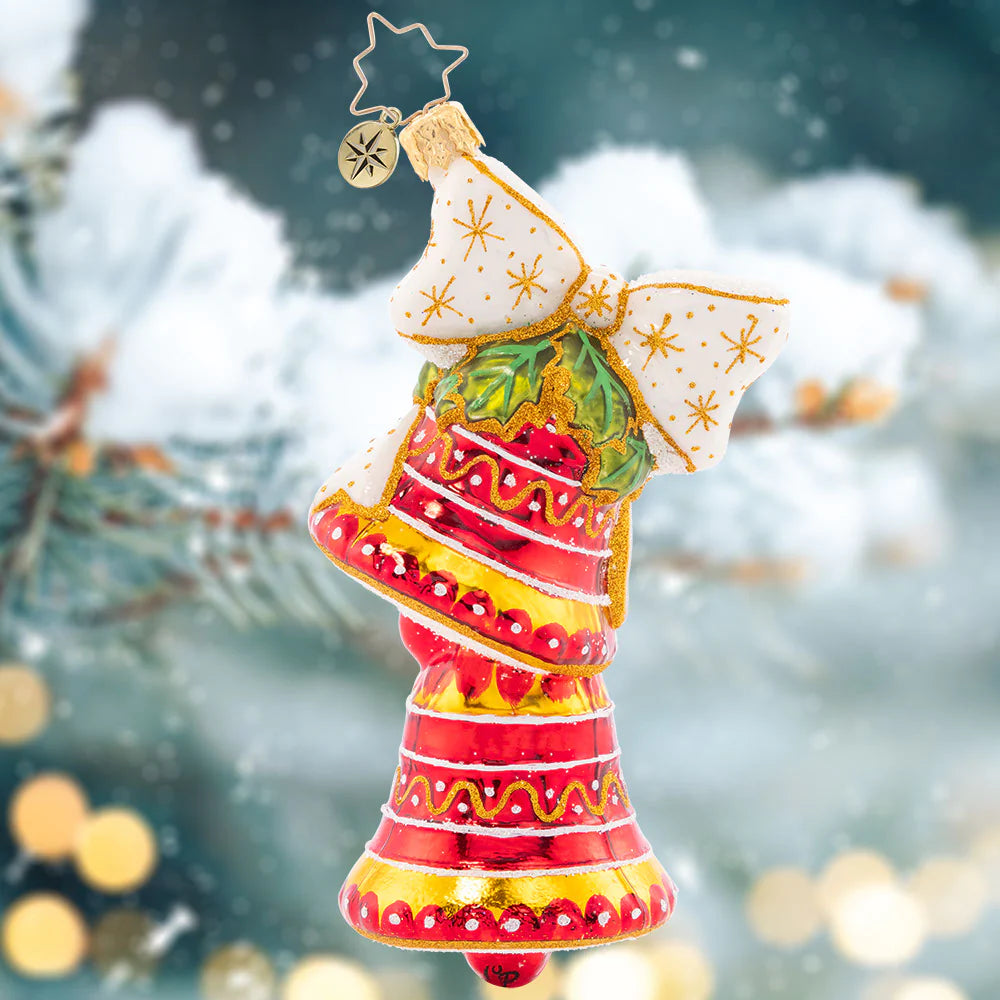 Christopher Radko Classic Christmas Bells ornament 