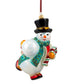 Snowman with Snowball Ornament