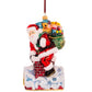 Santa on Chimney Ornament