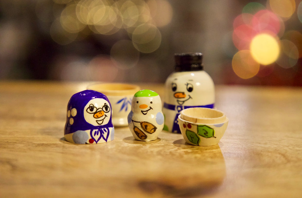 Mini Snowman Nesting Doll – Merry Avenue